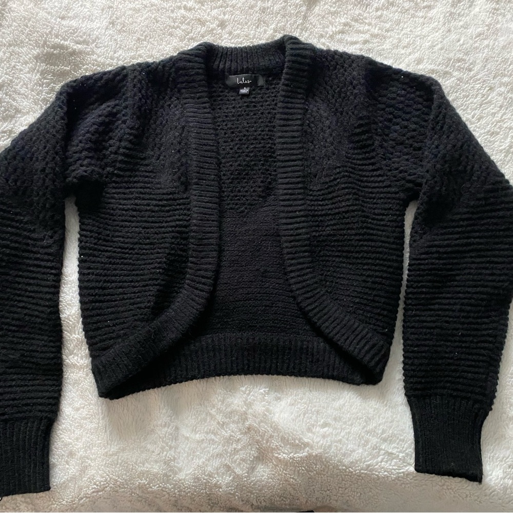 Lulus crop sweater/shrug